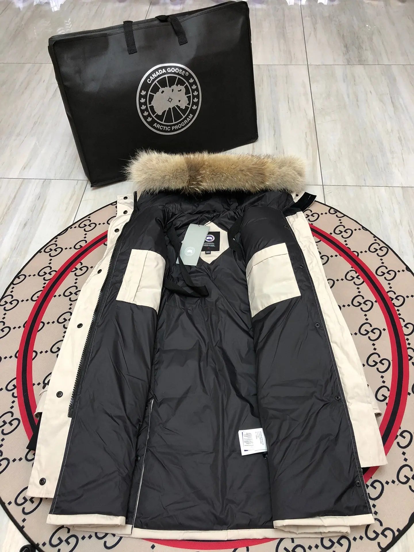 Canada Goose Artic women white jacket Canada Goose