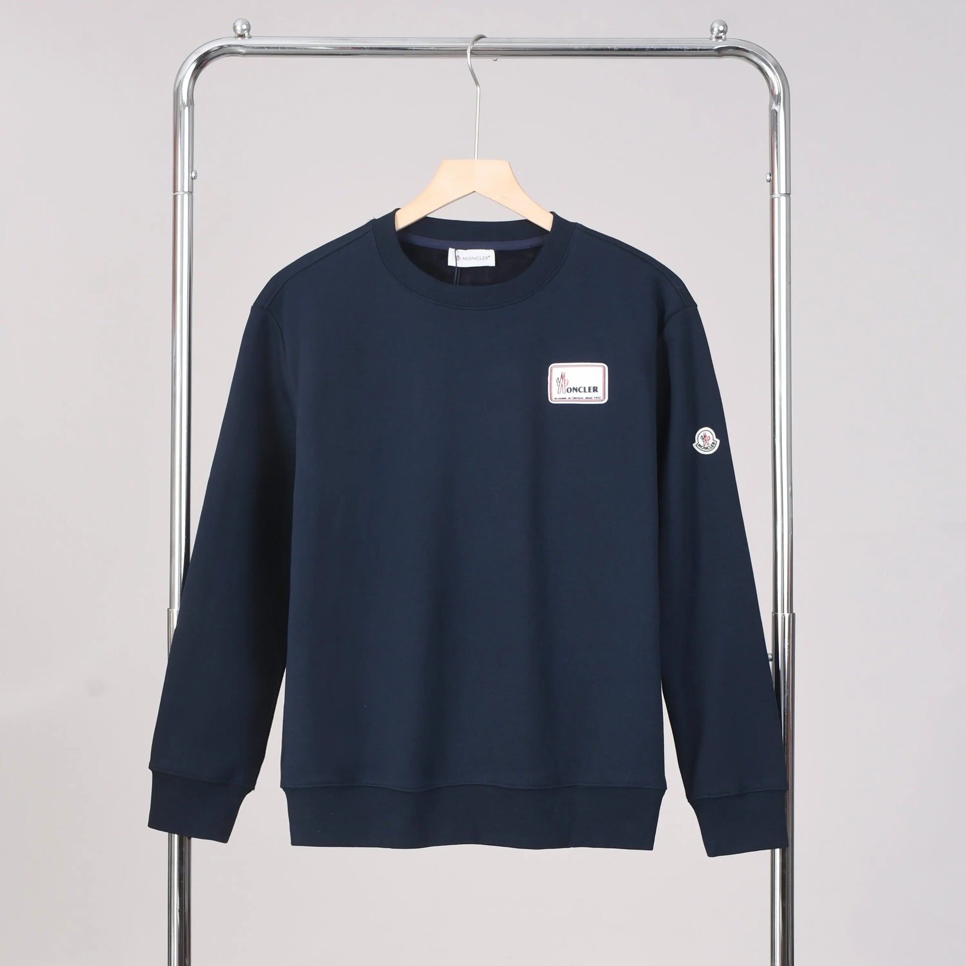 Monclear embroidery sweatshirt unisex Monclear