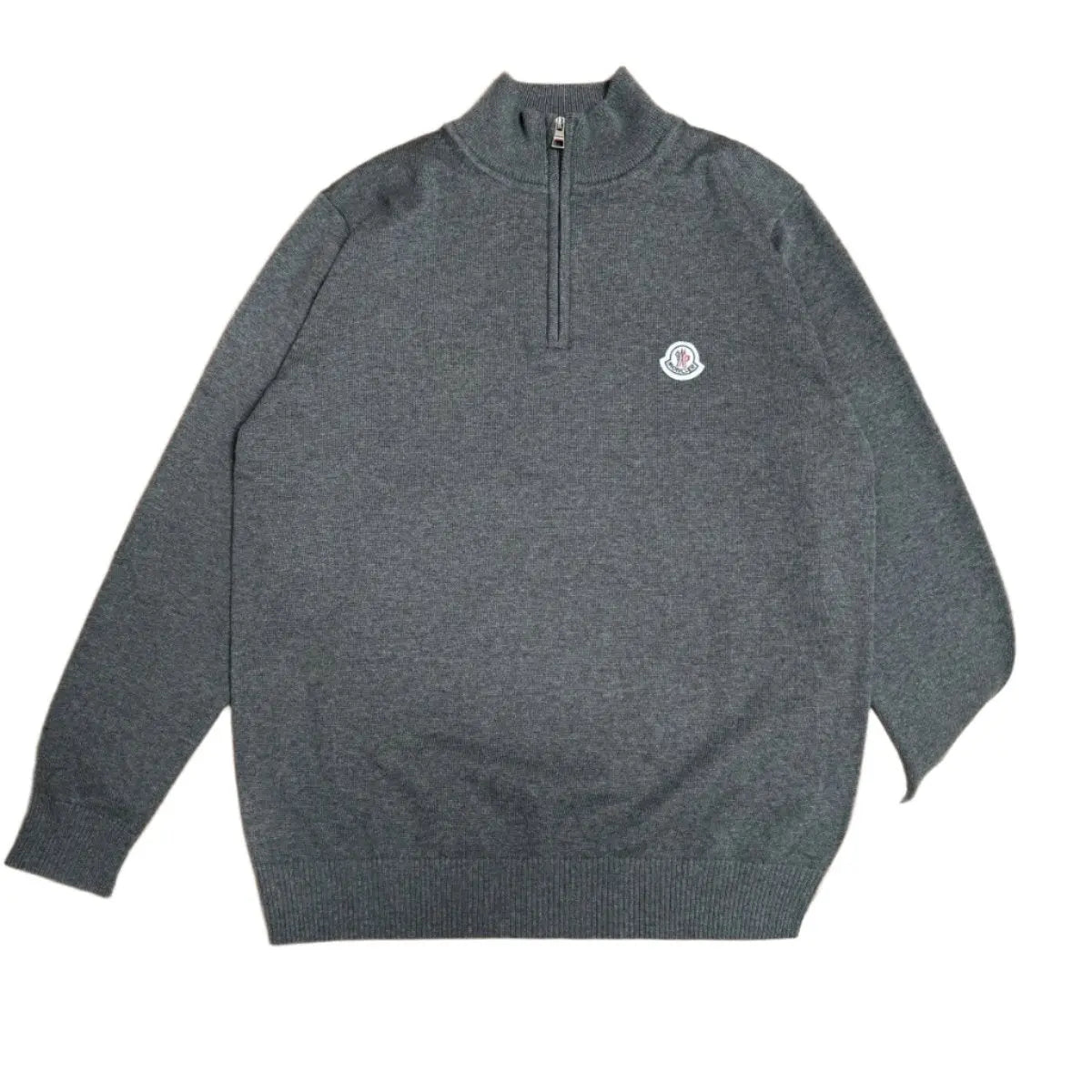 Monclear zipper wool sweater Monclear